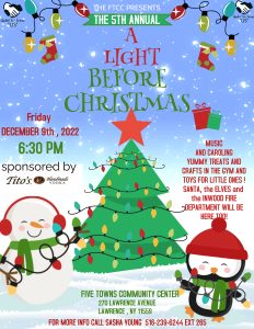 5th Annual Light Before Christmas Flyer